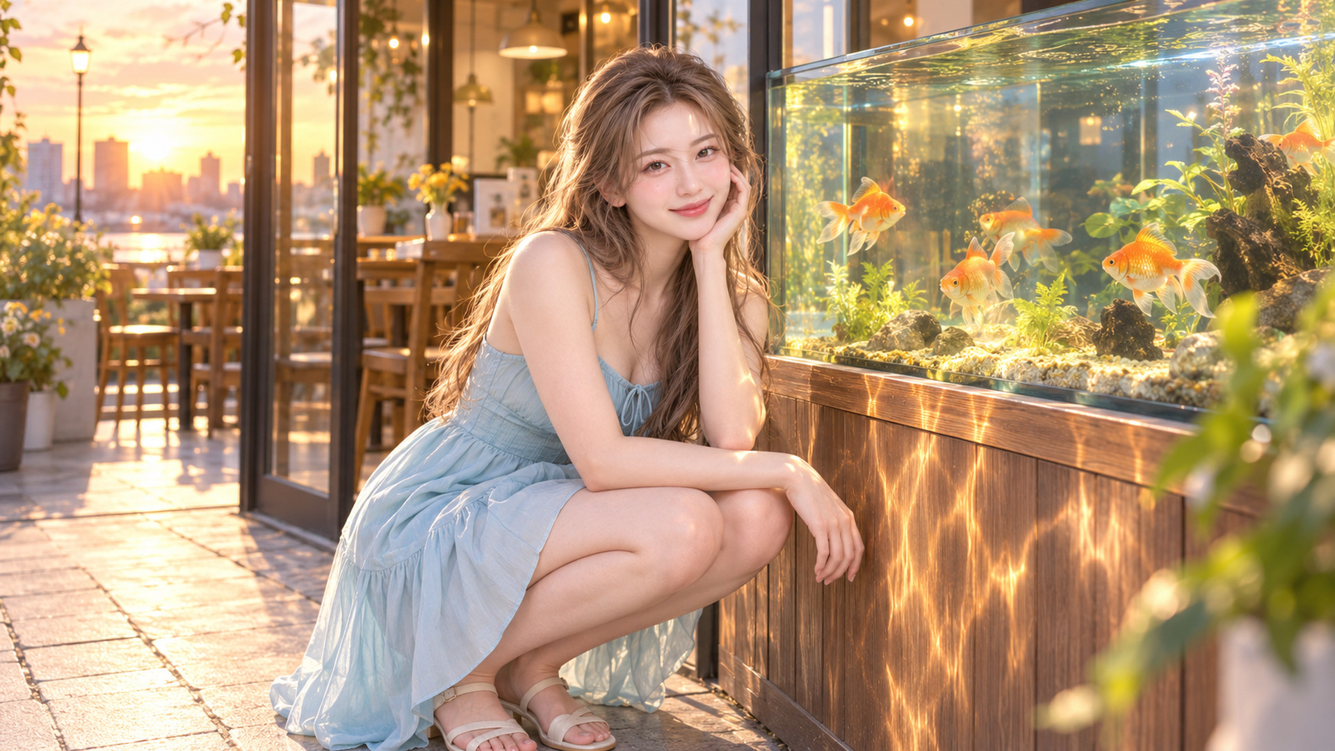Tessa — Goldfish Memory, widescreen frame