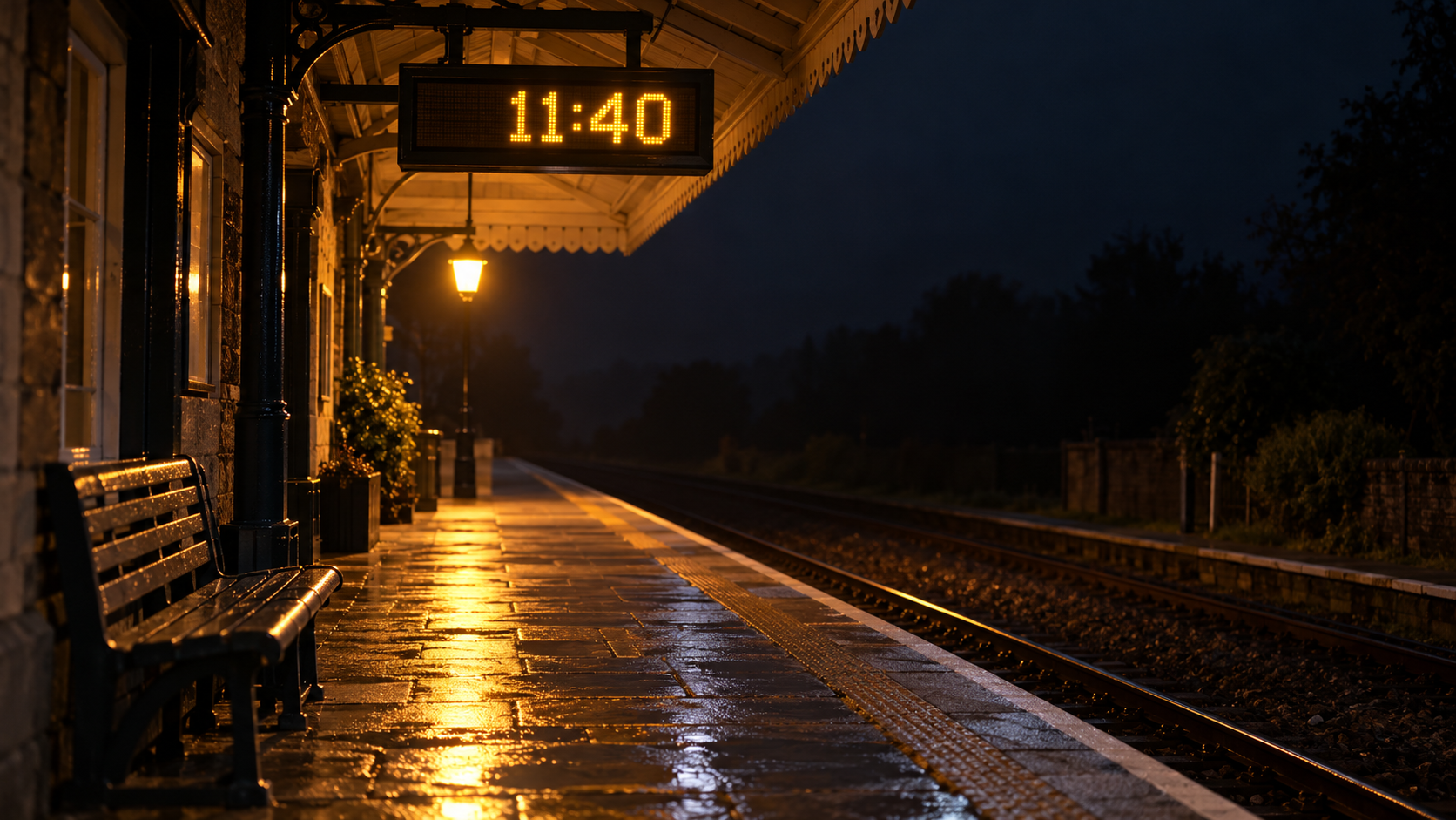 The 11:40 — theme artwork